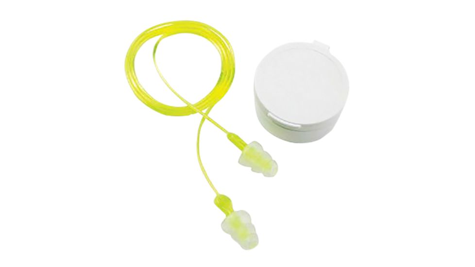 3M Peltor 97317 Tri-Flange Reusable Earplugs 26 DB Yellow 3pk