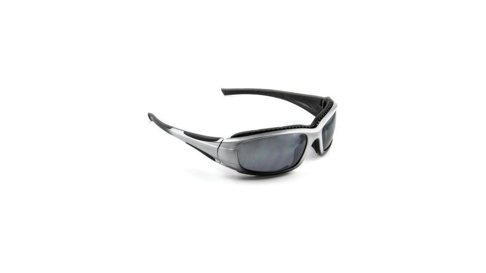 3M Safety Sunwear Protective Eyewear,Silver Black Frame,Silver Mirror AS Lens,10/case SS1514AS-S