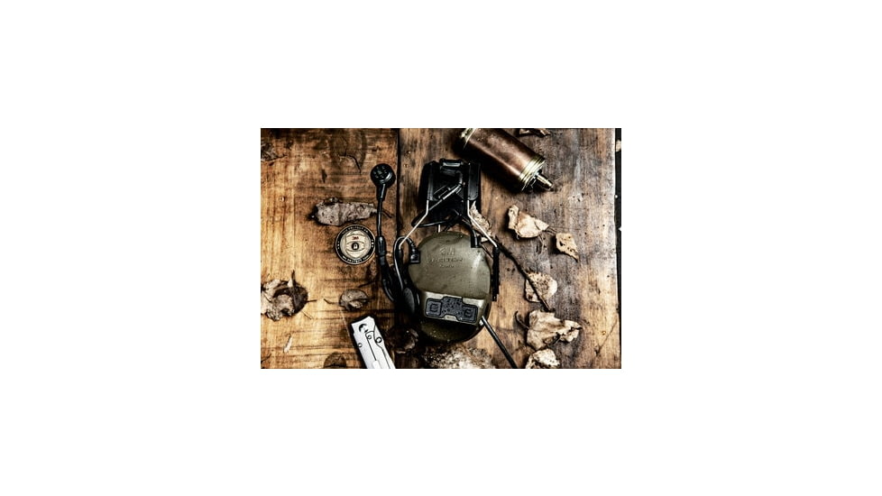 3M VIII Hearing Defender Headset, OD Green, MT14H418A-09 GN