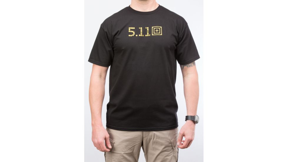 5.11 Tactical Skull Caliber T-shirt, Black - 41006CP019XXL