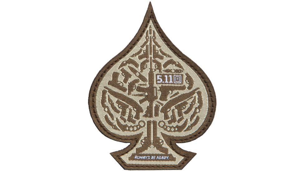5.11 Tactical Spade Patch, Desert Sand - 810253101 SZ