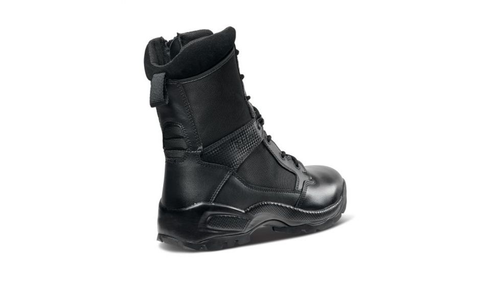 5.11 Tactical A.t.a.c. 2.0 Size Zip 8inch Boots - Mens, Black, 4, Regular 12391-019-4-R