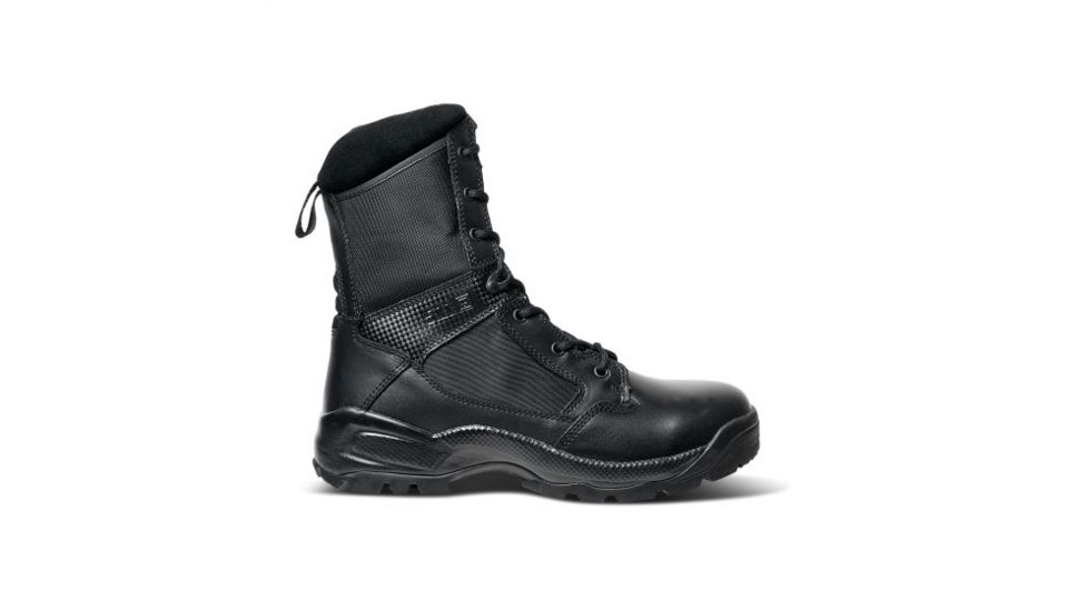 5.11 Tactical A.t.a.c. 2.0 Size Zip 8inch Boots - Mens, Black, 4, Regular 12391-019-4-R