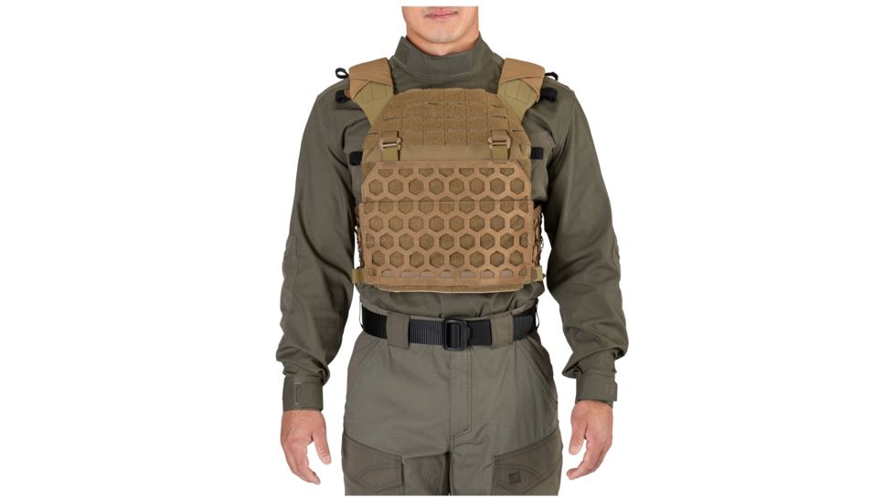 5.11 Tactical All Missions Plate Carrier, Kangaroo, S/M, 59587-134-S/M