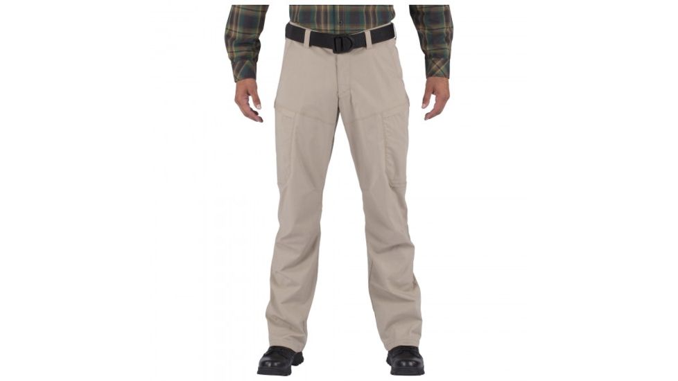 5.11 Tactical Apex Pant w/Articulated Knees - Mens, Khaki, 28-30, 74434ABR-055-28-30