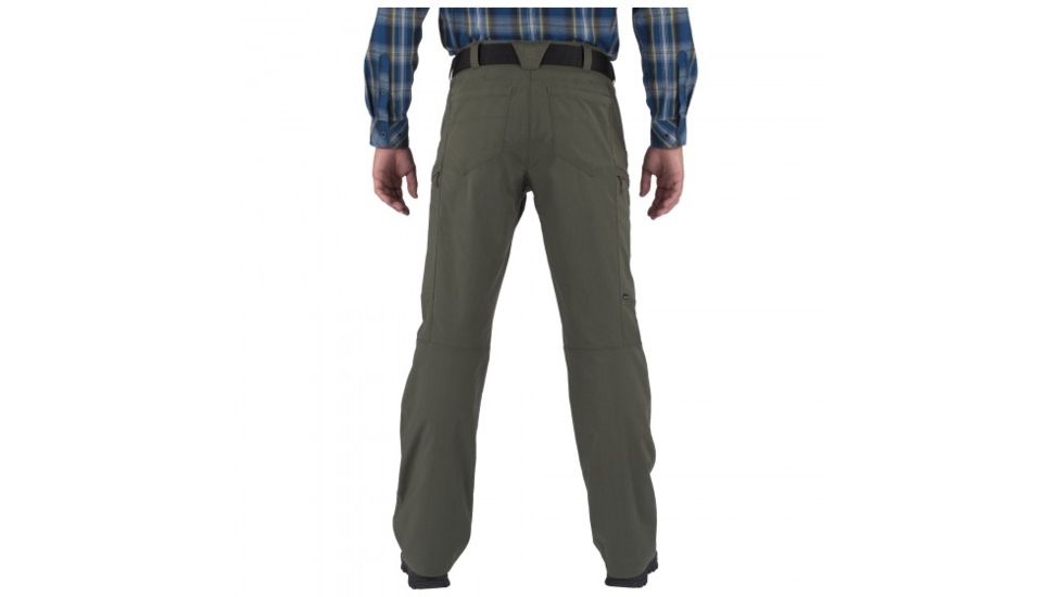 5.11 Tactical Apex Pant w/Articulated Knees - Mens, TDU Green, 28-30, 74434ABR-190-28-30