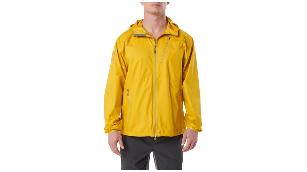 5.11 Tactical Cascadia Windbreaker Packable Jacket - Men's, Curry, Extra Large, 48339-346-XL