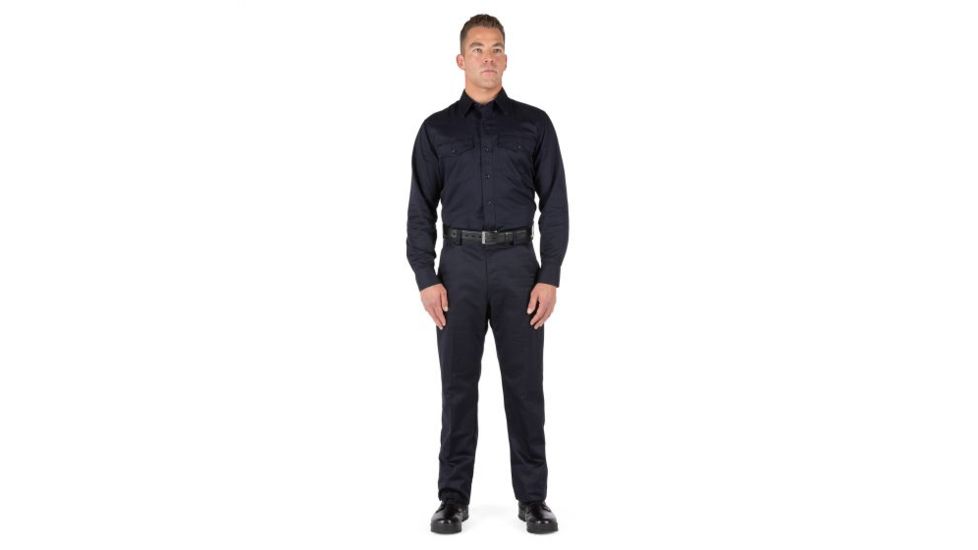 5.11 Tactical Company Long Sleeve Shirt - Mens, Tall, Fire Navy, 2XL 72515T-720-2XL-T