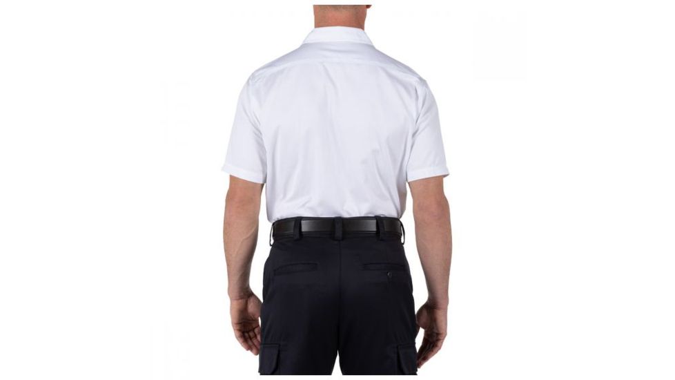 5.11 Tactical Company Short Sleeve Shirt - Mens, White, Large 71391-010-L