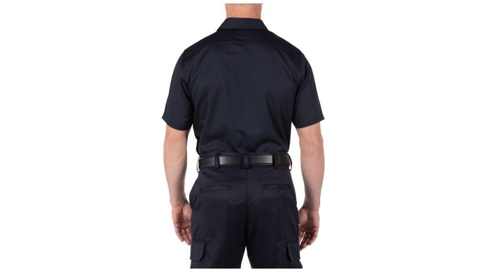 5.11 Tactical Company Short Sleeve Shirt, Tall - Men's, Fire Navy, XLT, 71391T-720-XL-T