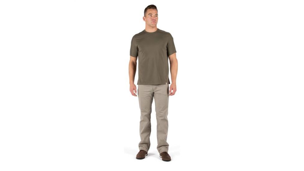 5.11 Tactical Delta Short Sleeve Crew Top - Mens, Ranger Green, Medium 40169-186-M