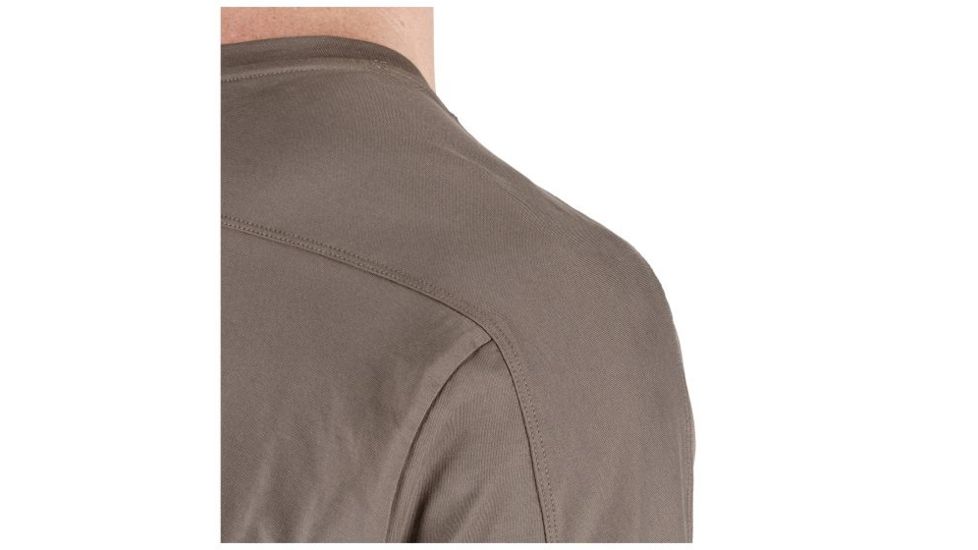 5.11 Tactical Delta Short Sleeve Crew Top - Mens, Major Brown, Large 40169-367-L