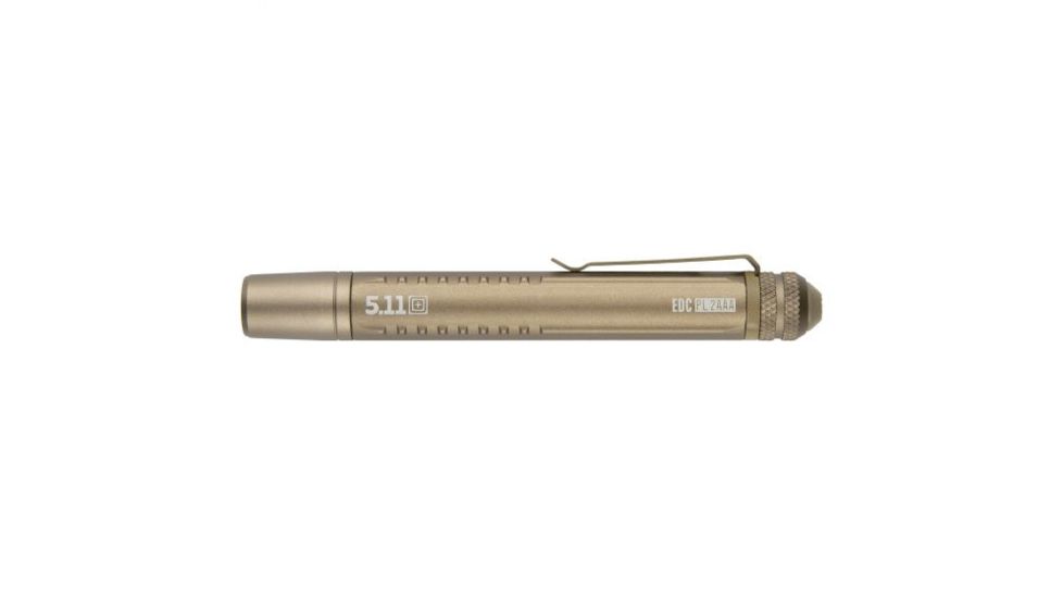 5.11 Tactical EDC Pl 2AAA Flashlight, Sandstone, 1 SZ, 53380-328-1 SZ