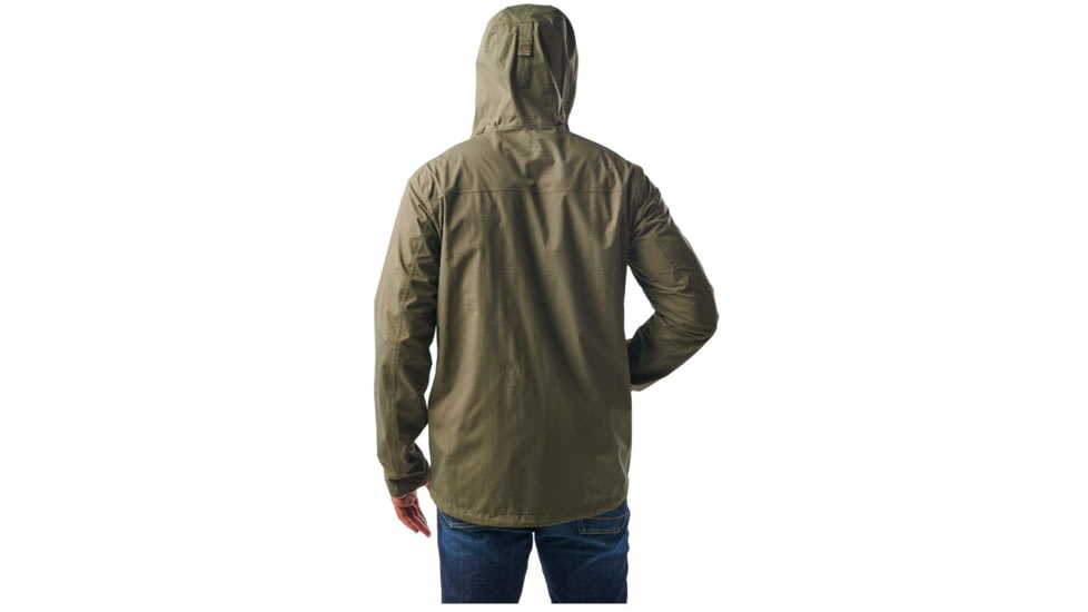 5.11 Tactical Exos Rain Shell Jacket - Mens, Ranger Green, 2XL, 48370-186-2XL
