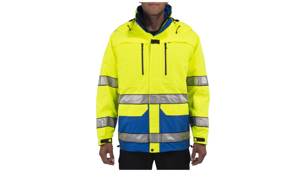 5.11 Tactical First Responder Hi-vis Jacket, Royal Blue - 48198-693-2XL
