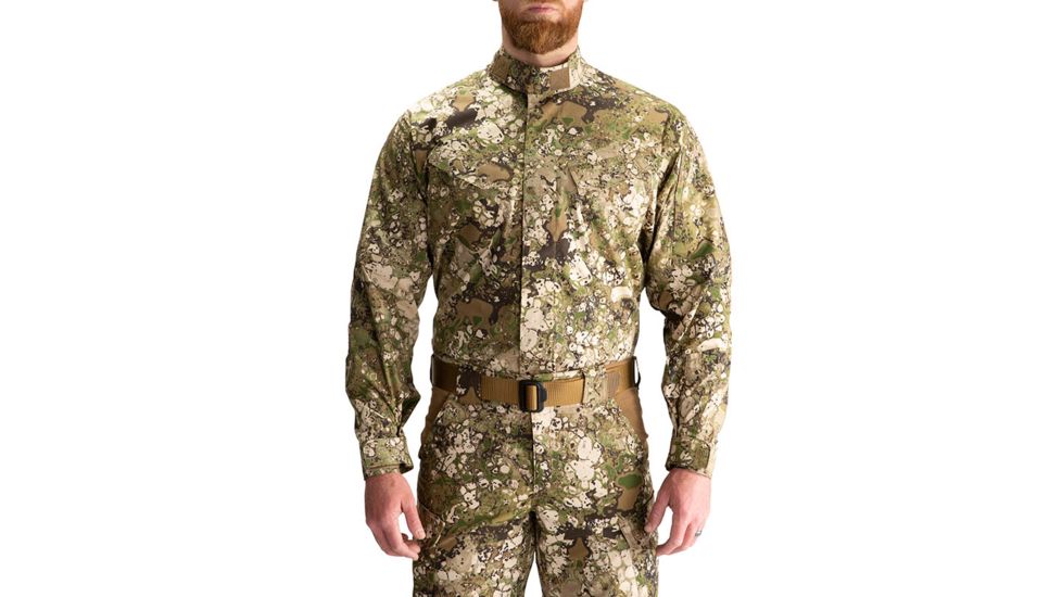 5.11 Tactical Geo7 Stryke TDU Long Sleeve Shirt - Mens, Terrain, 3XL, Regular, 72416G7-865-3XL-R