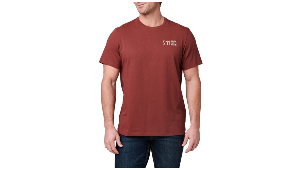 5.11 Tactical Kicking Axe T-Shirt - Men's, Spartan, 2XL, 76146-559-2XL
