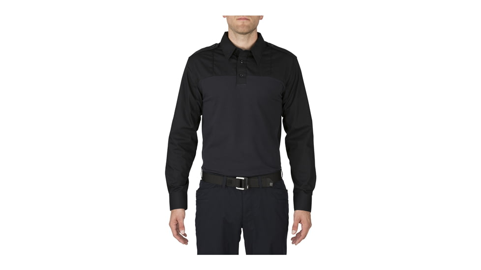 5.11 Tactical L/s Taclite Pdu Shirt, Midnight Navy, 72093ABR-750-M-R