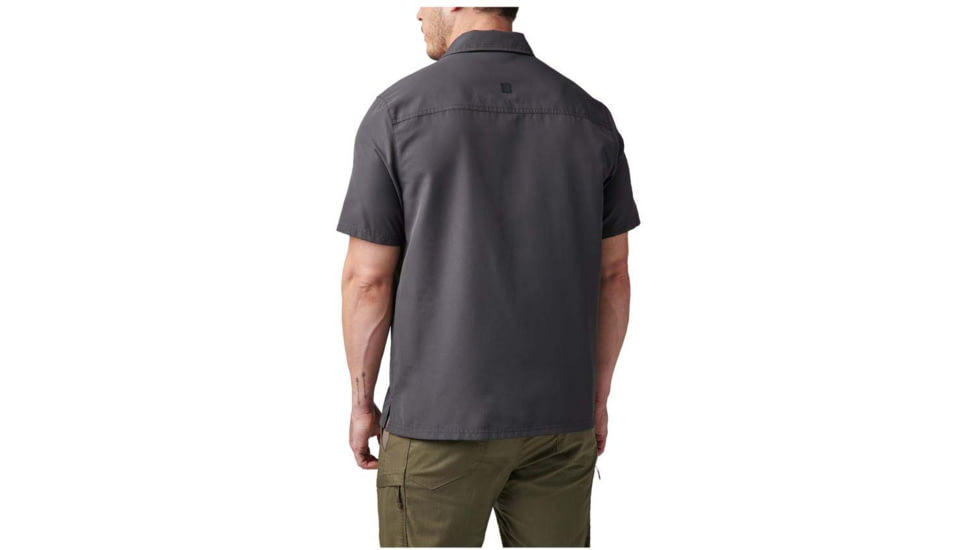 5.11 Tactical Marksman Utility Short Sleeve Shirt - Mens, Volcanic, 2XL, 71215ABR-098-2XL