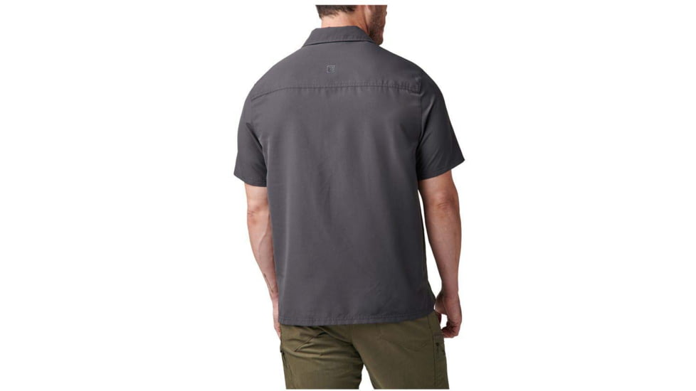 5.11 Tactical Marksman Utility Short Sleeve Shirt - Mens, Volcanic, 2XL, 71215ABR-098-2XL