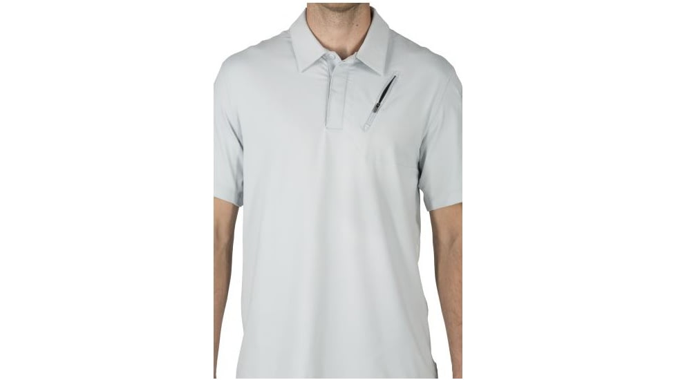 5.11 Tactical OdyShort Sleeveey Polo, PEARL, L 71032-PEARL-L