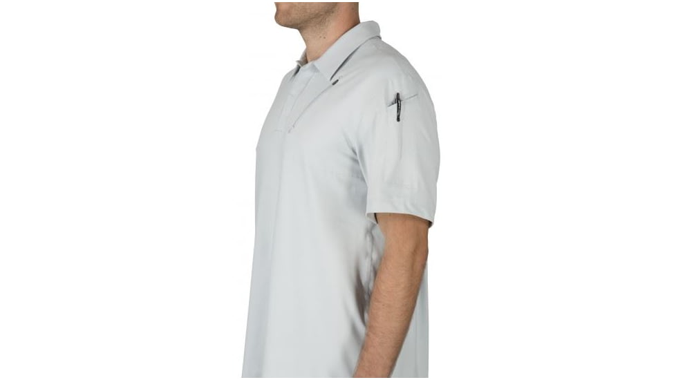 5.11 Tactical OdyShort Sleeveey Polo, PEARL, L 71032-PEARL-L