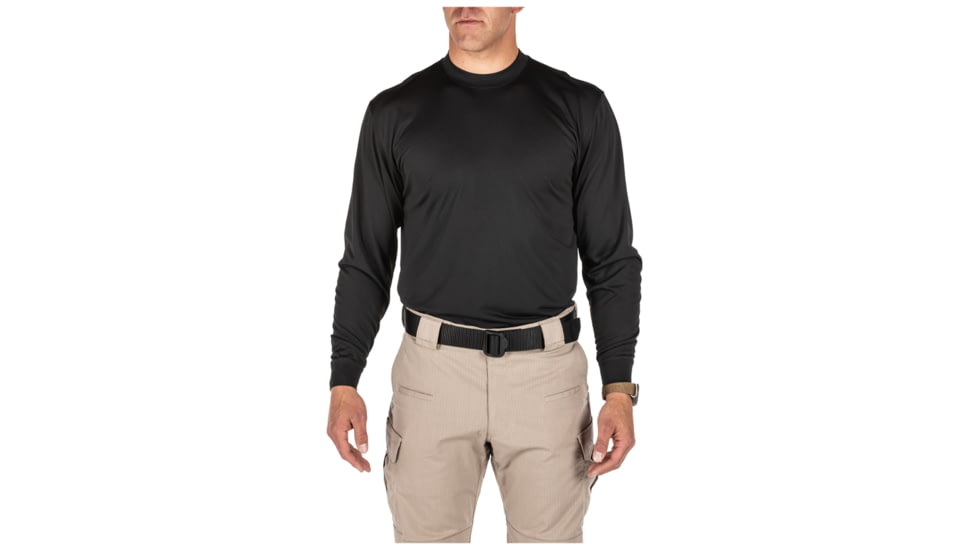 5.11 Tactical Performance Utili-T Long Sleeve 2-pack - Men's, Black, S, 40175-019-S