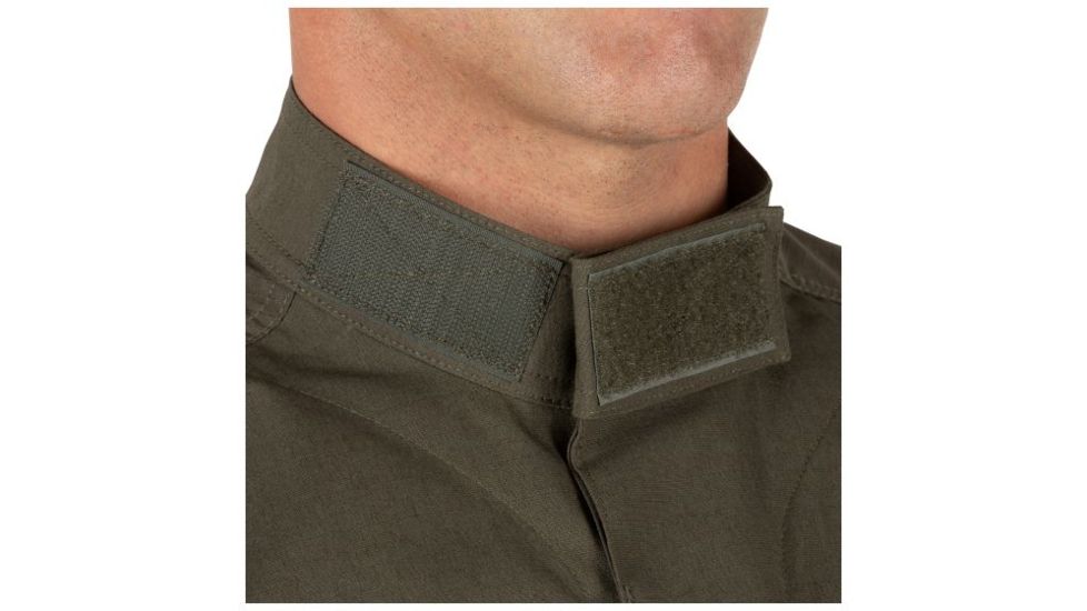 5.11 Tactical Quantum TDU Long Sleeve Shirt - Mens, Ranger Green, Extra Small 72506-186-XS