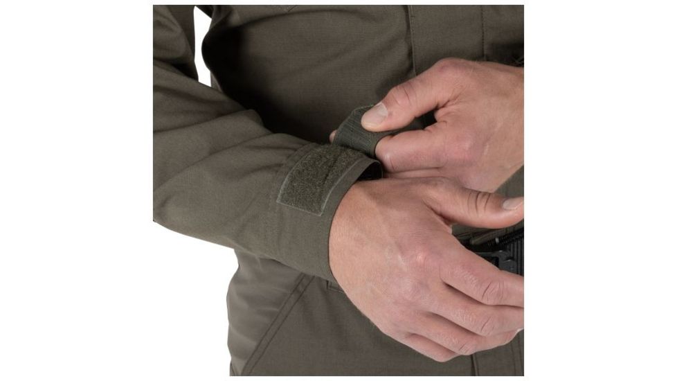 5.11 Tactical Quantum TDU Long Sleeve Shirt - Men's, Ranger Green, XS, 72506-186-XS