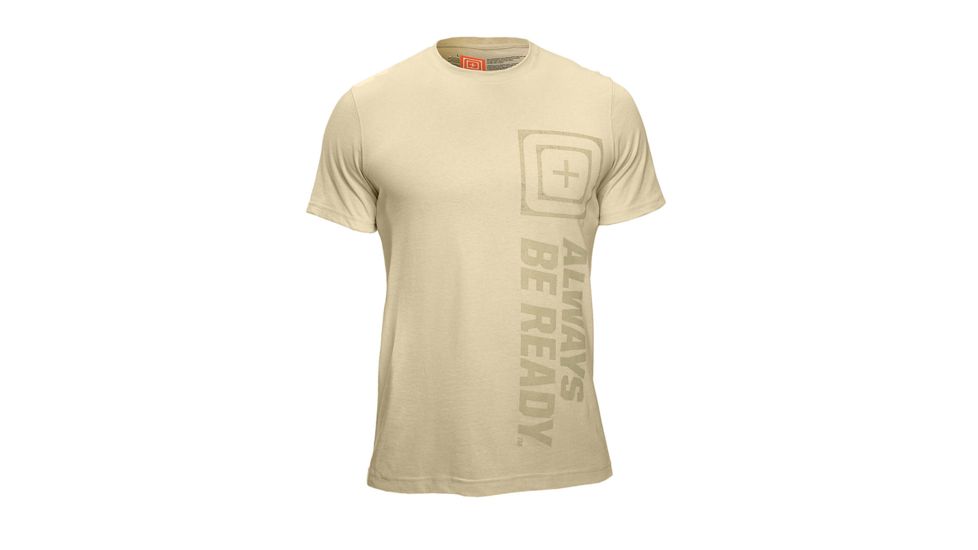 5.11 Tactical Recon ABR Logo T Shirt - Bone  - L 41186A-068-L
