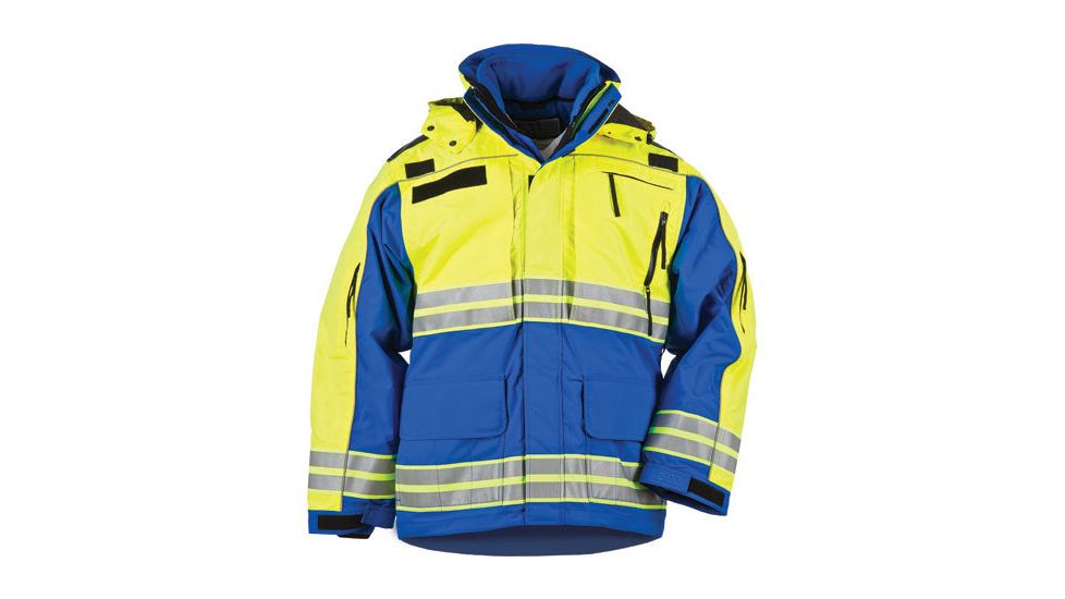 5.11 Tactical Responder High-Visibility Parka - Men's, Royal Blue, 2XL, 48073-693-2XL
