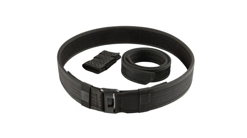 5.11 Tactical Sierra Bravo Duty Belt Plus 2.25in - Mens, Black, L, 59506ABR-019-L