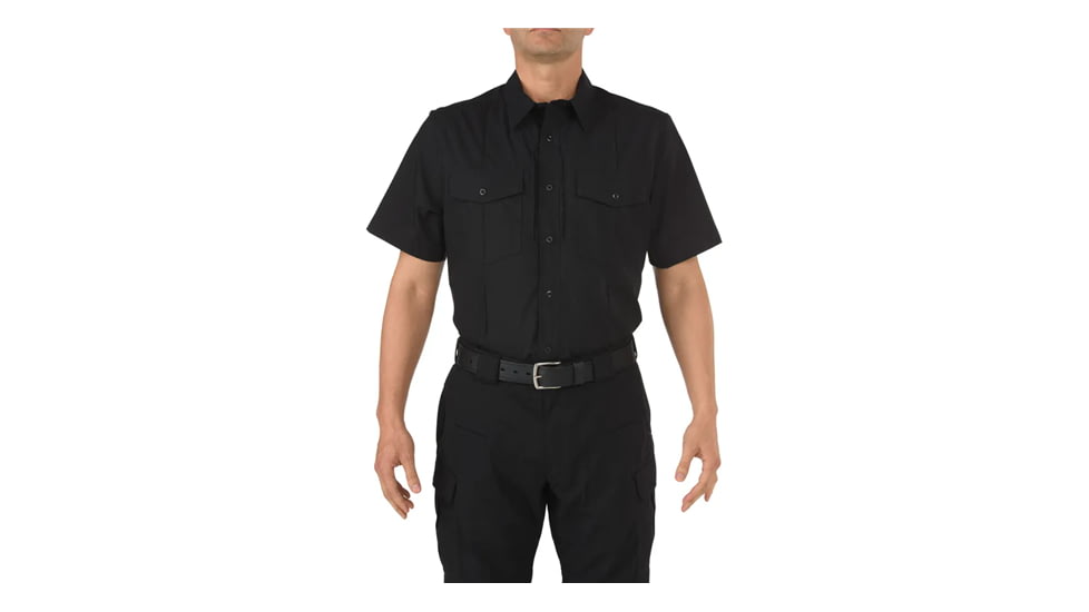 5.11 Tactical Stryke PDU Men Short Sleeve Shirt, B Class, 2XL, Regular, 71038ABR-019-2XL-R