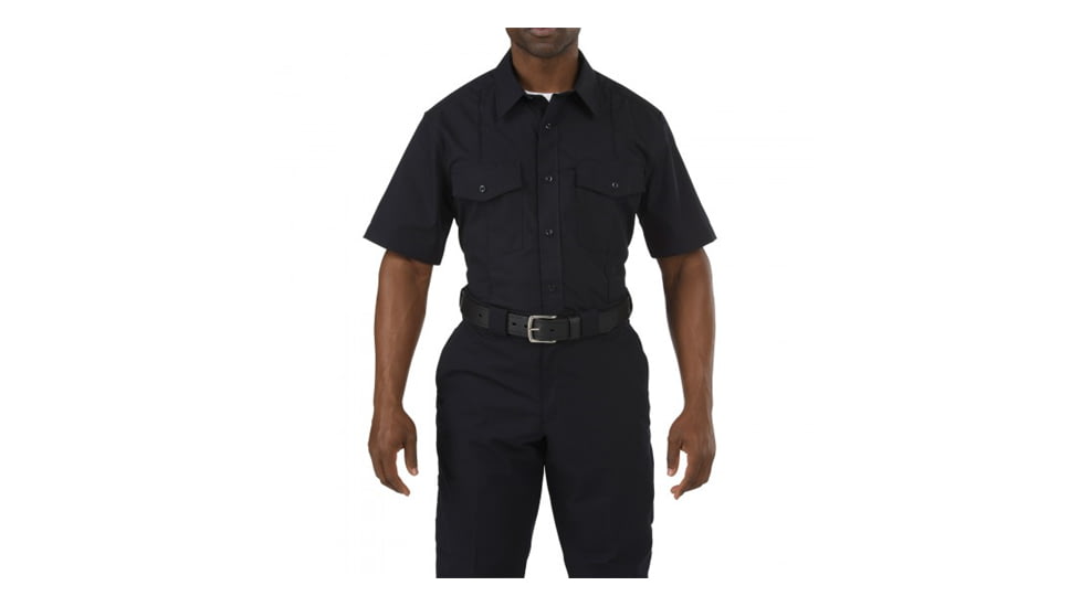 5.11 Tactical Stryke Pdu Cl B S/s Shrt, Midnight Navy, 71038ABR-750-L-R