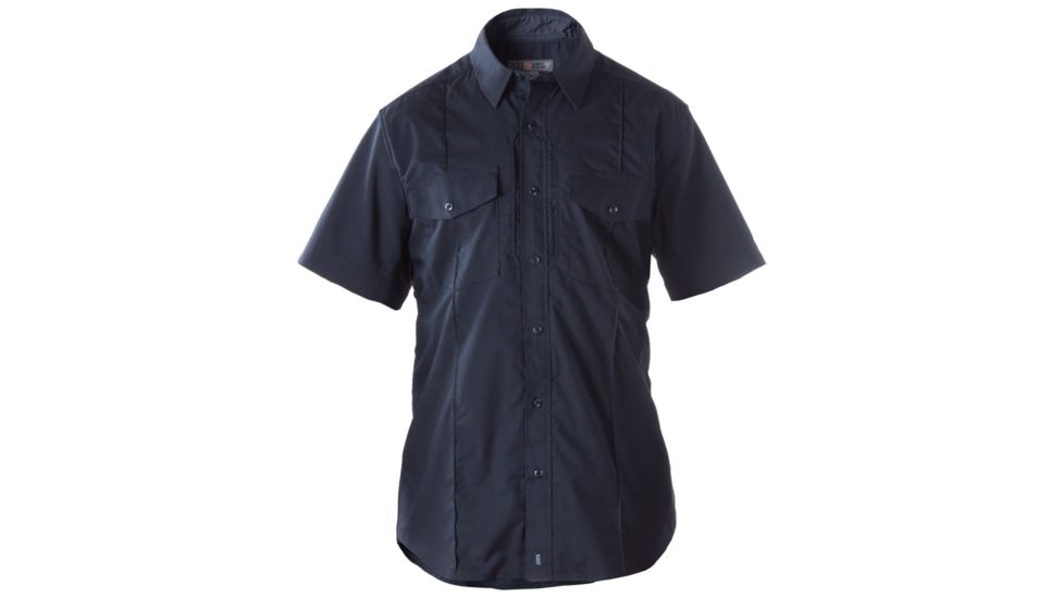 5.11 Tactical Stryke PDU B Class Short Sleeve Shirt - Men's, Midnight Navy, SS, 71038-750-S-S