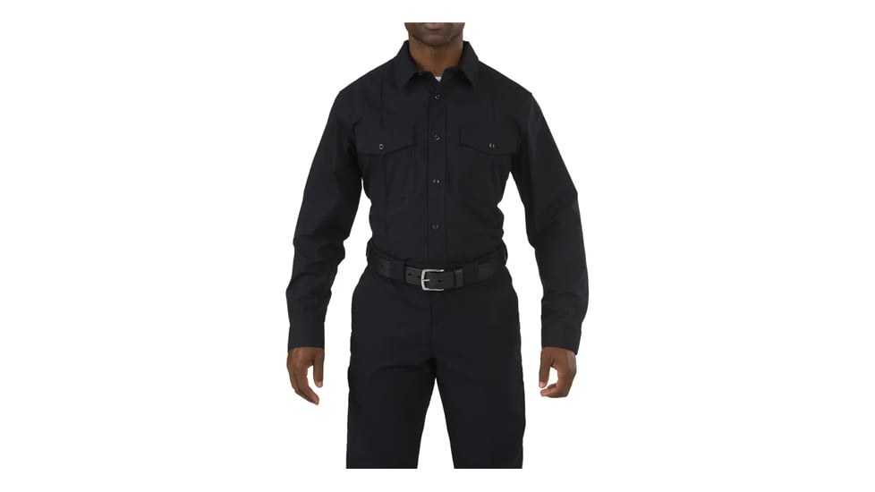 5.11 Tactical Stryke Pdu Mn Ls Sht Cl A, Midnight Navy, 72073ABR-750-2XL-R