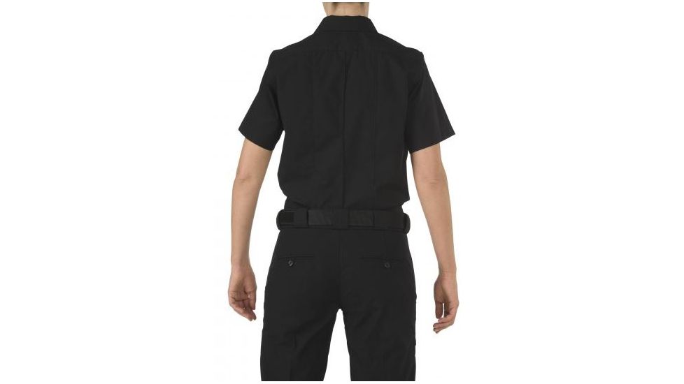 5.11 Tactical Stryke PDU Class A Short Sleeve Shirt - Women's, Black, XSR, 61016-019-XS-R