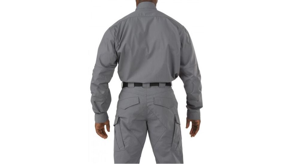 5.11 Tactical Stryke TDU Long Sleeve Shirt - Men's, Storm, L, 72416-092-L