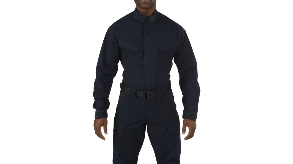5.11 Tactical Stryke TDU Long Sleeve Shirt - Men's, Dark Navy, L, 72416-724-L