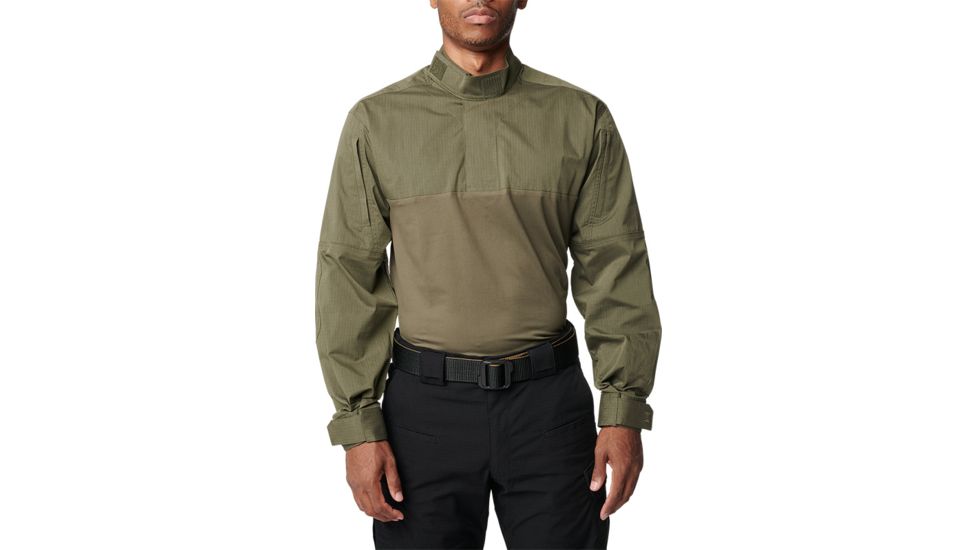 5.11 Tactical Stryke TDU Long Sleeve Rapid Shirt, Tall - Men's, Ranger Green, 4XL, 72071T-186-4XL