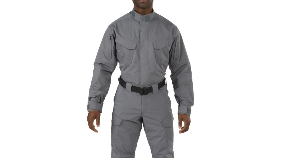 5.11 Tactical Stryke TDU Long Sleeve Shirt - Men's, Storm, XS, 72416-092-XS