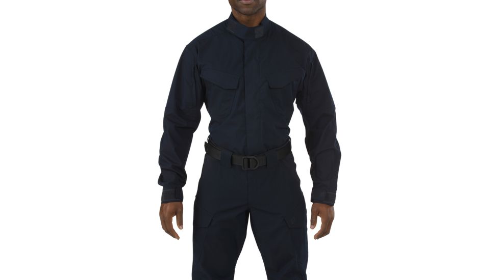 5.11 Tactical Stryke TDU Long Sleeve Shirt - Men's, Dark Navy, XS, 72416-724-XS