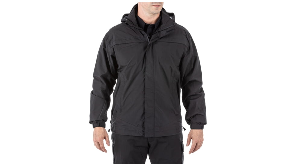5.11 Tactical Tac-dry Rainshell 2.0, Black, 48372ABR-019-XL