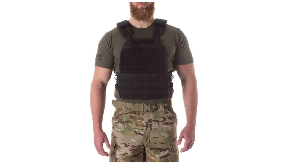 5.11 Tactical Tactec Plate Carrier, Black - 56100ABR-019-1SZ