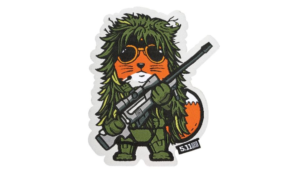 5.11 Tactical Tactical Fox Sniper Patch, Multi, 1 SZ 81074-999-1 SZ