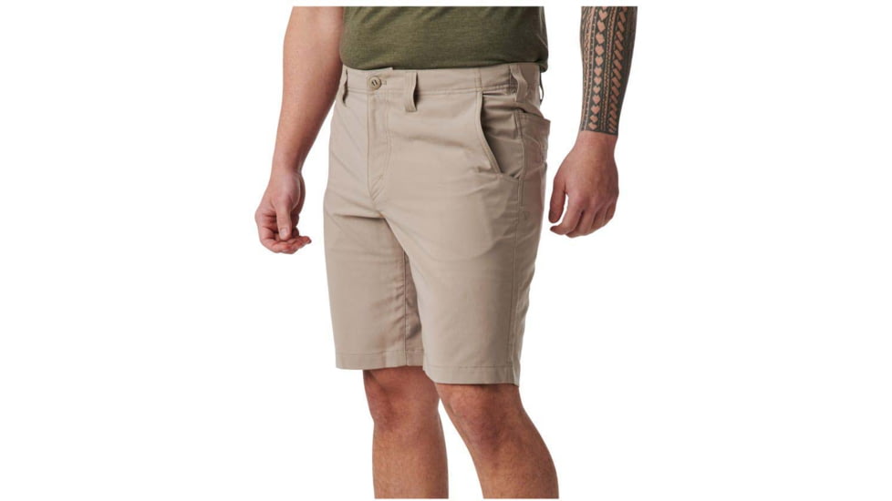 5.11 Tactical Trail 9.5in Shorts - Mens, Badlands Tan, 34, 73352-956-34