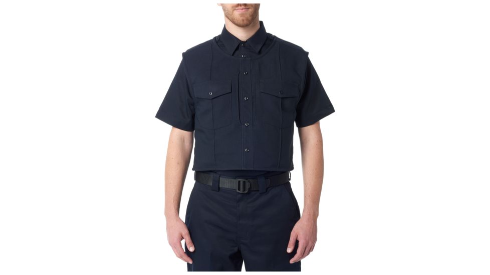 5.11 Tactical Uniform Outer Carrier Class B Shirt - Men's, Large, Regular, Midnight Navy, 49030-750-L-R