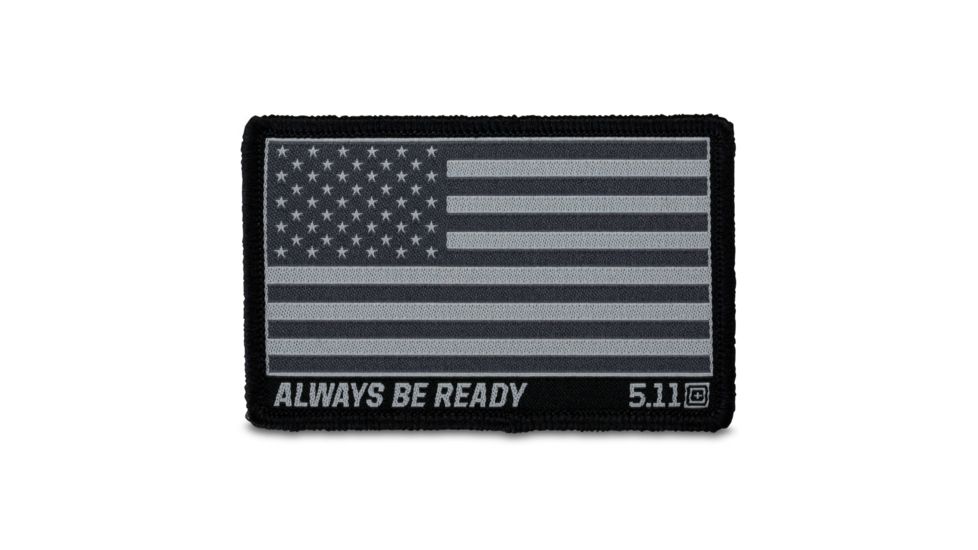 5.11 Tactical USA Flag Woven Patch - Unisex, Double Tap, 1 SZ, 81292-026-1 SZ