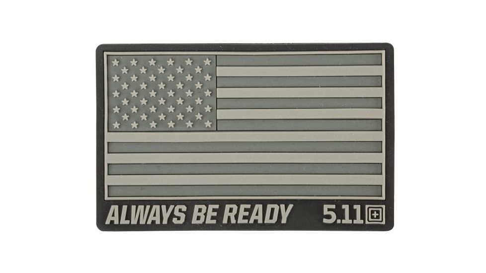 5.11 Tactical USA Patch - Unisex, Double Tap, 1 SZ, 81024-026-1 SZ