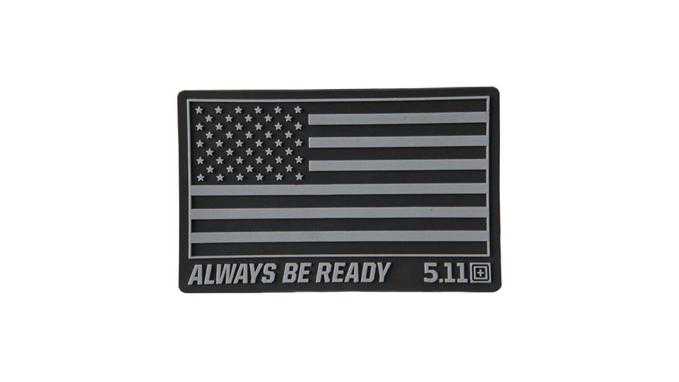 5.11 Tactical USA Patch - Unisex, Black, 1 SZ, 81024-019-1 SZ